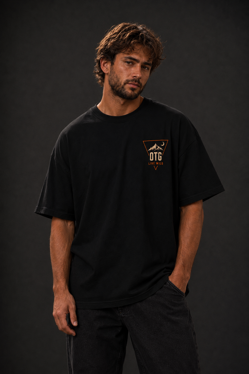 T-shirt Off The Grid | Montagnes et bivouac sauvage | 100 % coton unisexe