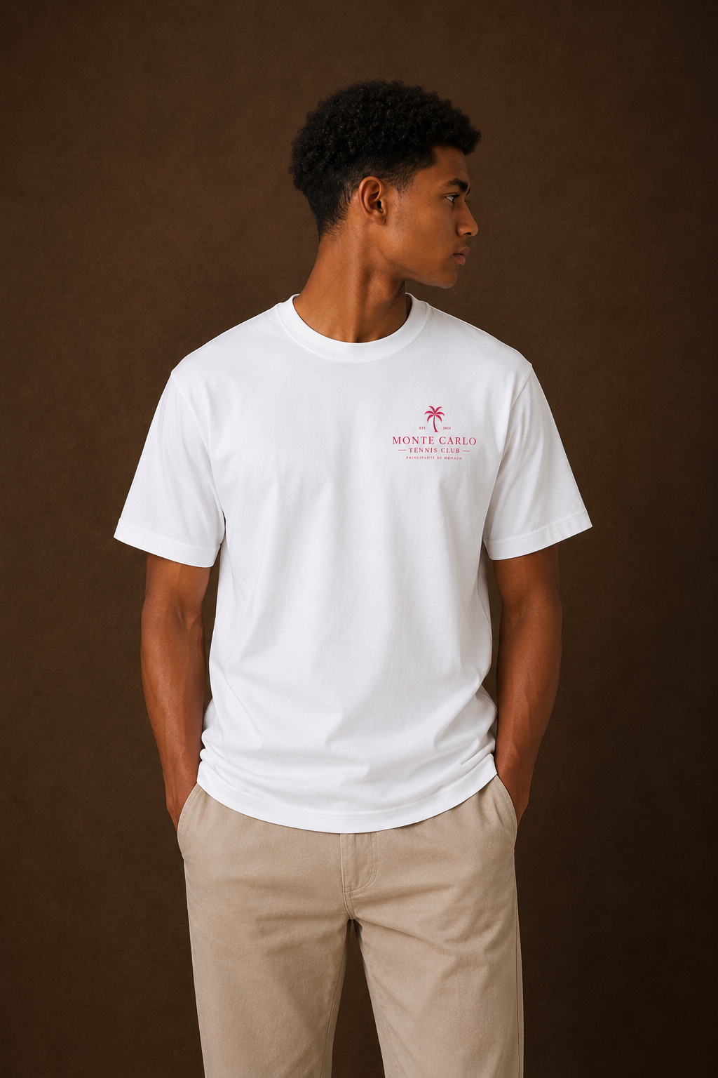 T-shirt inspiration Tennis club luxe Monaco Monte-Carlo
