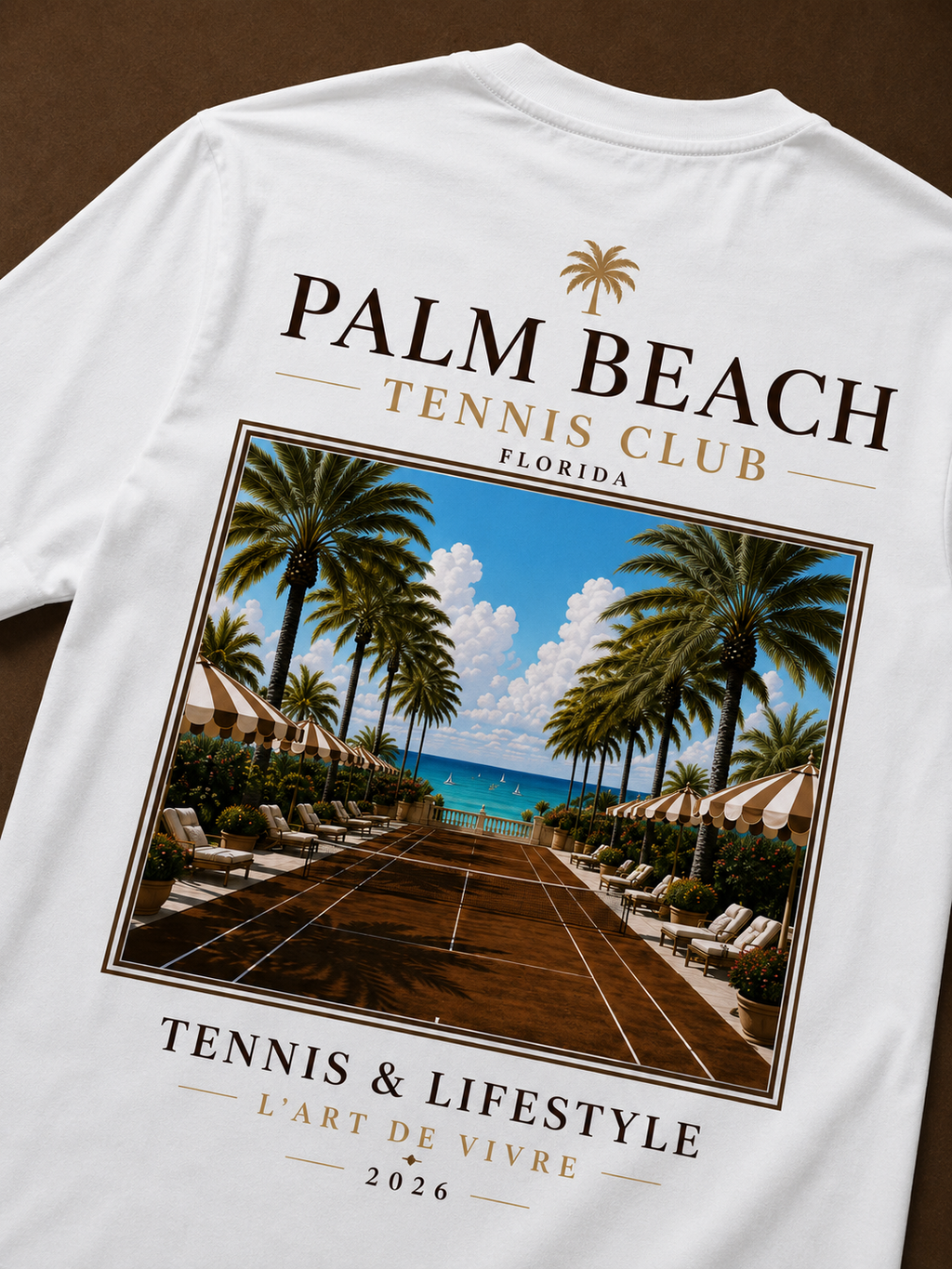 T-shirt inspiration Tennis Club Palm Beach resort