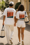 Monaco Tennis Club T-Shirt, Riviera Lifestyle Shirt, Vintage Tennis Graphic Tee, Old Money Aesthetic, Coastal Summer Tee, Unisex Tennis Shir