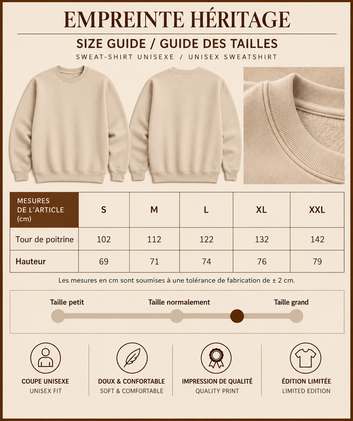 Sweatshirt Witch's Brew | Potion de sorcière rétro | Unisexe imprimé en France